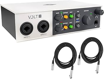 Amazon.com: Universal Audio Volt 2 USB Audio Interface - Bundle Amazon.com: Universal Audio Volt 2 USB Audio Interface - Bundle